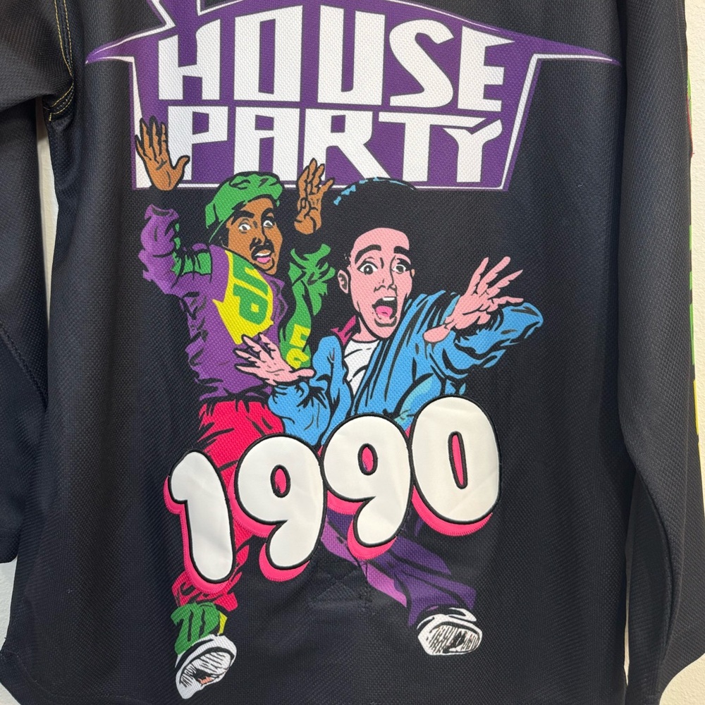 KID 'N' PLAY HOUSE PARTY Headgear Classics Yellow Hockey Jersey 🆕 - Picture 11 of 11